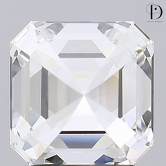 2.87CT Asscher Cut Lab-Grown Diamond