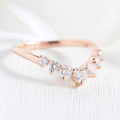 1.60CT Pear Cut Moissanite Halo Bridal Engagement Ring Set