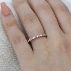 1.50CT Oval Cut Moissanite Halo Pave Bridal Engagement Ring Set