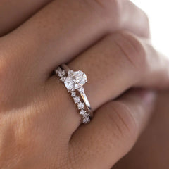 0.54ctw Round Brilliant Cut Full Eternity Wedding Band