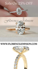 4.0 Carat Oval Cut Hidden Halo Moissanite Engagement Ring