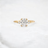 Golden-Glow-Round-Moissanite-Engagement-Ring-1-50-ct-yellow-gold-gemfora-1