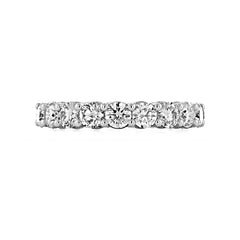 Round Brilliant Cut Full Eternity Wedding Band