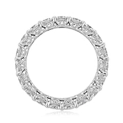 Round Brilliant Cut Full Eternity Wedding Band