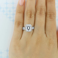 Round Brilliant Cut Full Eternity Wedding Band