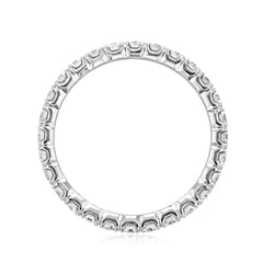 Round Brilliant Cut Full Eternity Wedding Band