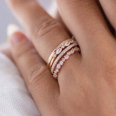 Round Brilliant Cut Full Eternity Wedding Band