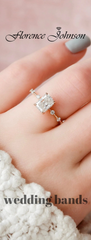 1.50CT Radiant Cut Moissanite Diamond Unique Solitaire Engagement Ring