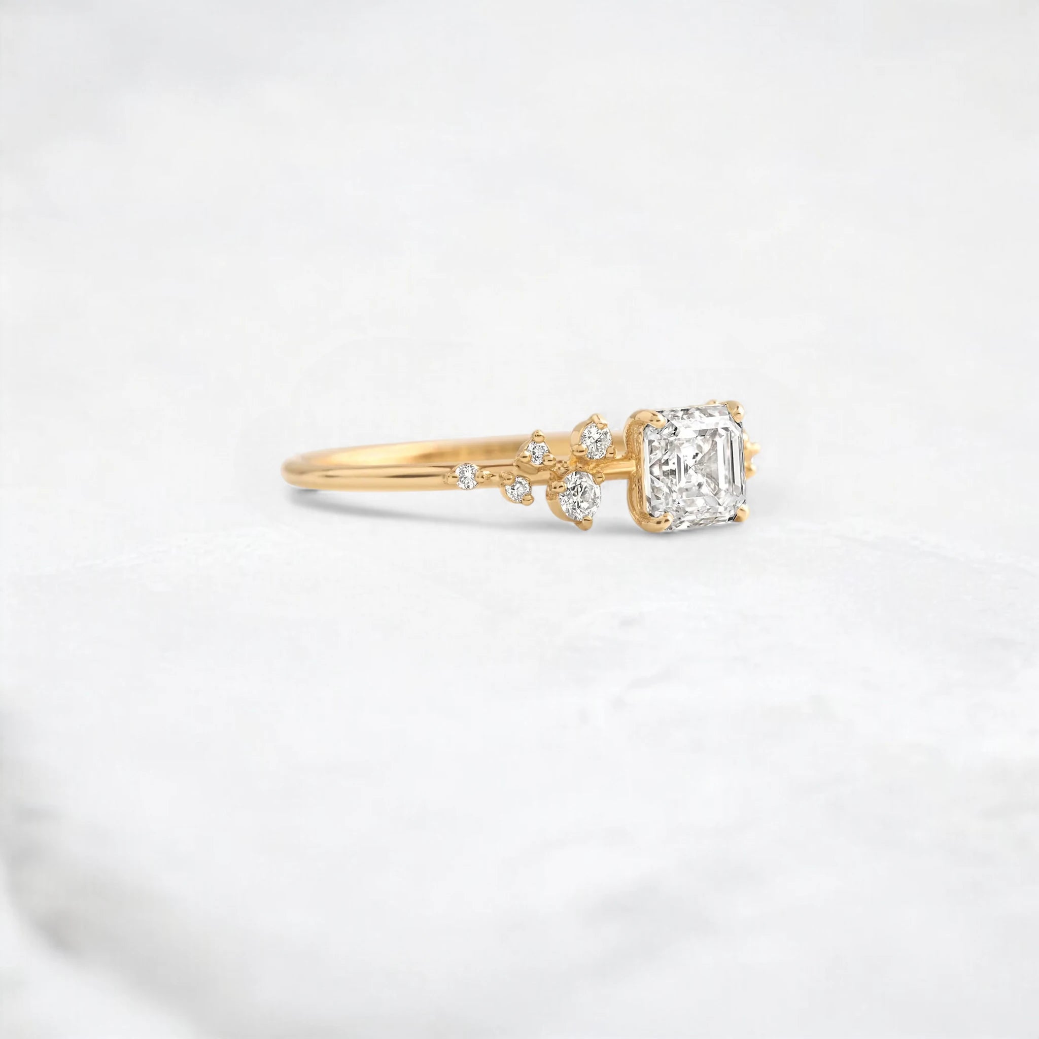 asscher-cut-cluster-mossainite-2ct-engagement-ring-3