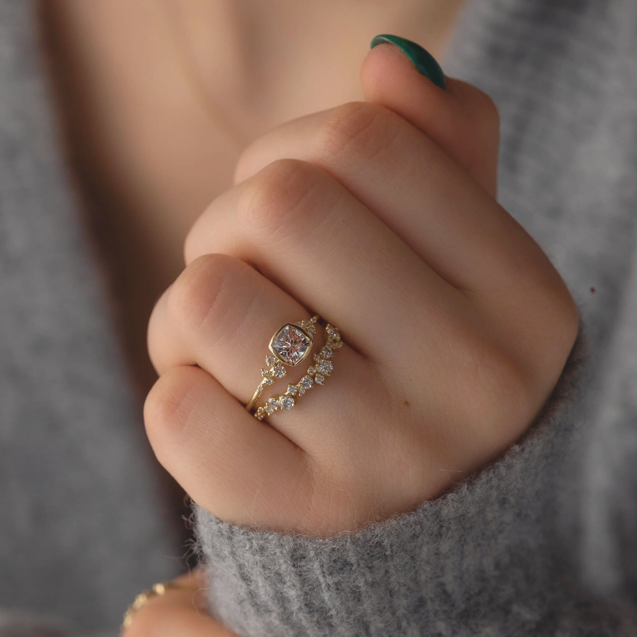 bezel-style-1.5ct-cushion-cut-focal-diamond-engagement-ring-2