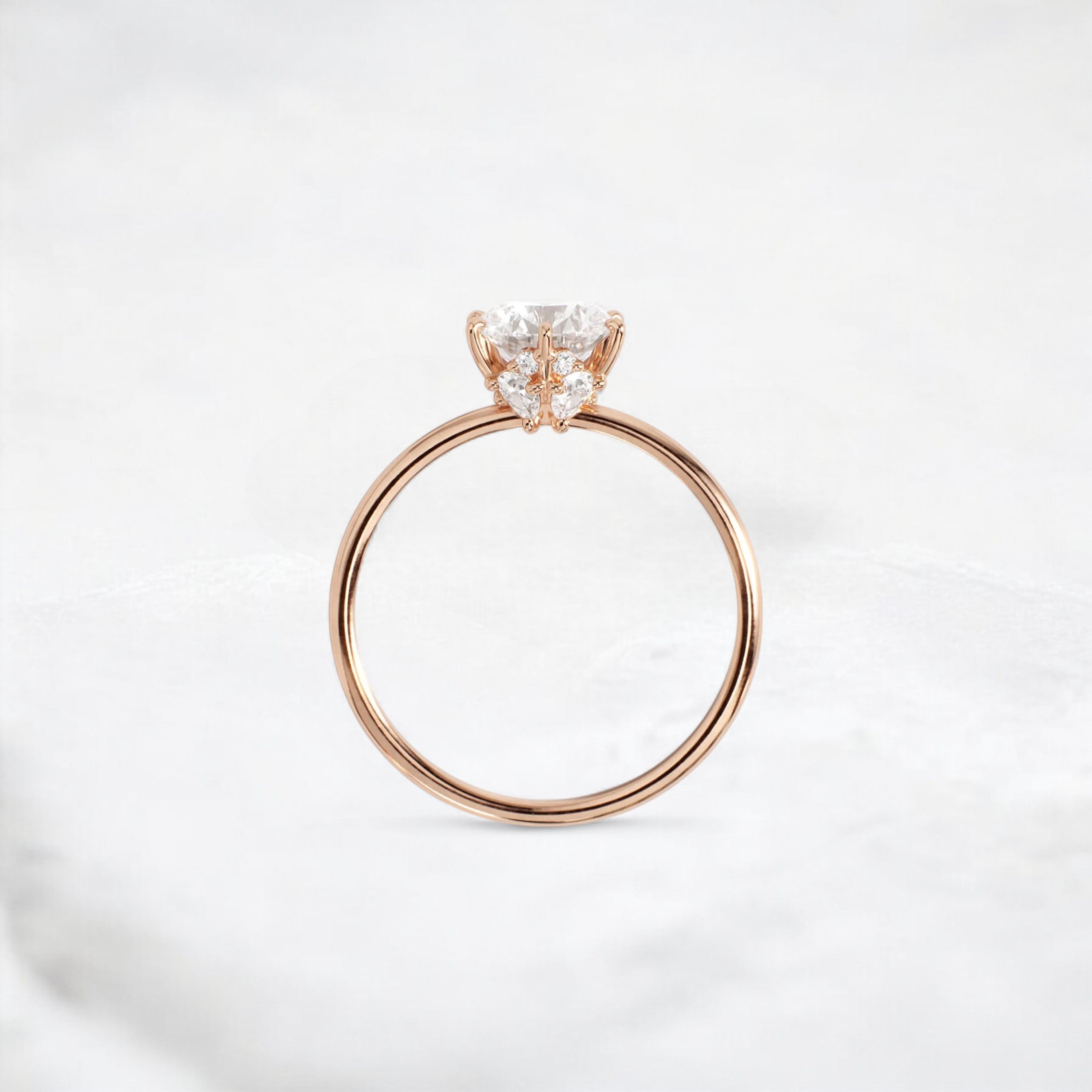 blossom-shine-round-pear-accents-moissanite-solitaire-ring-1-20-ct-rose-gold-gemfora-4