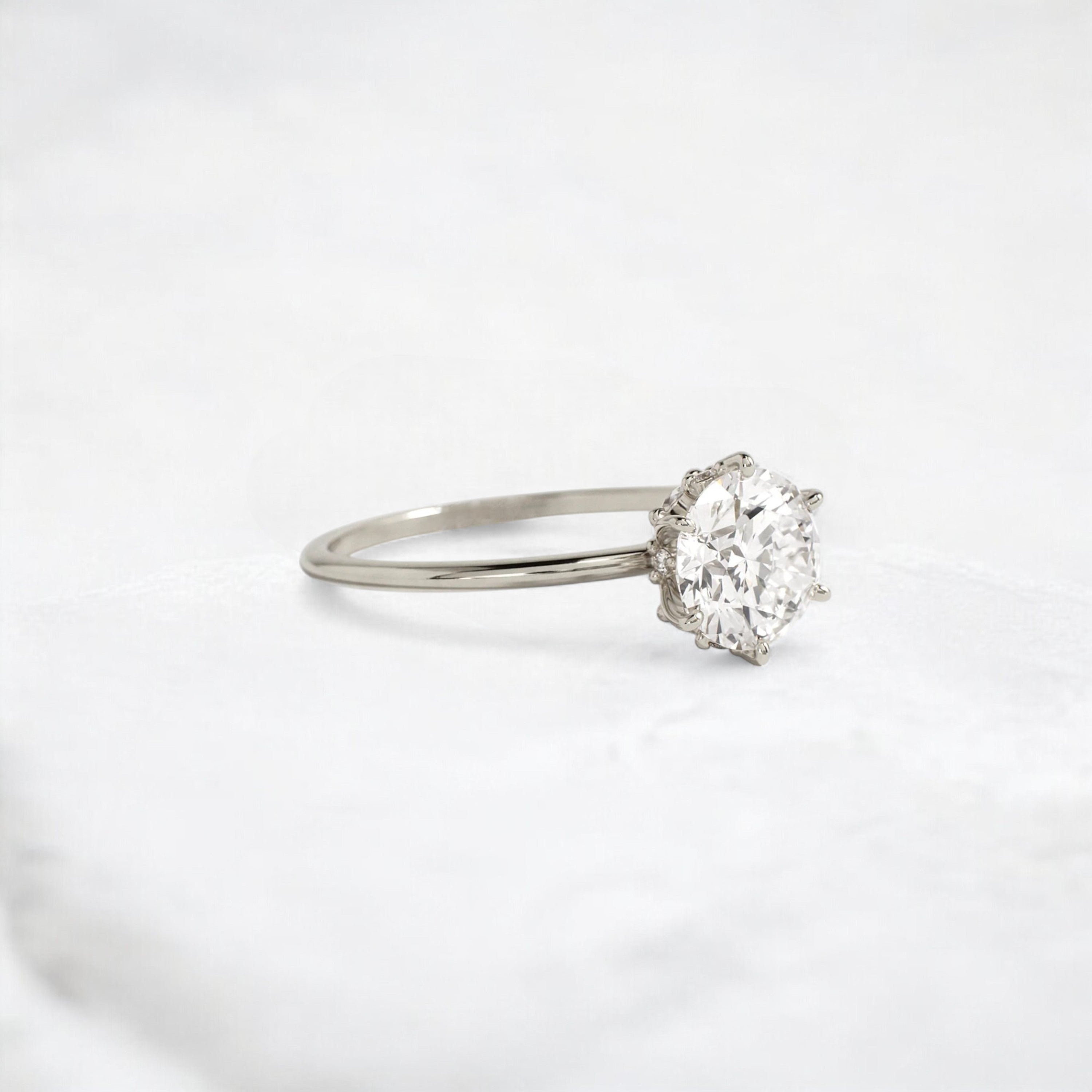 blossom-shine-round-pear-accents-moissanite-solitaire-ring-1-20-ct-white-gold-gemfora-2
