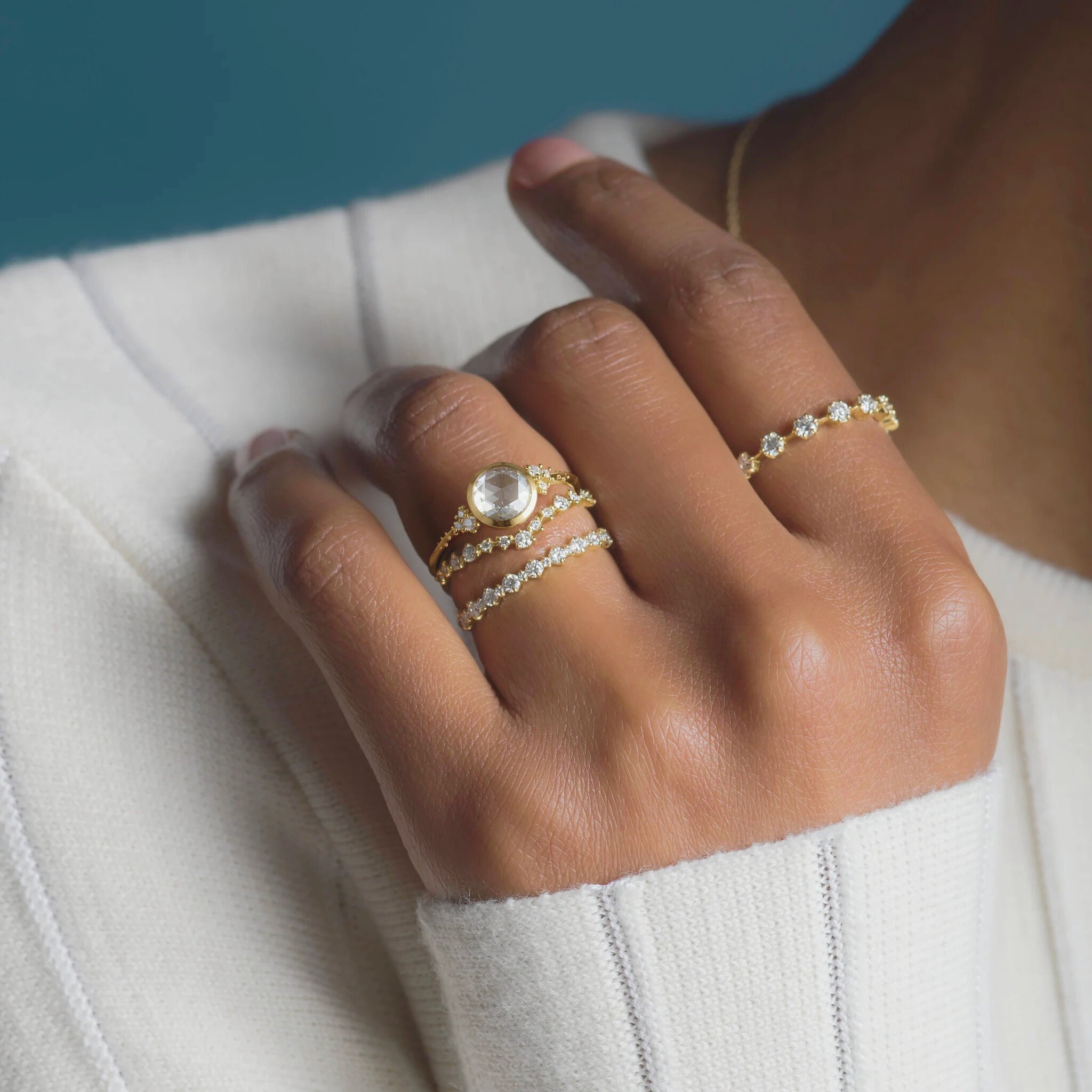 celestial-petal-2ct-rose-cut-cluster-engagement-ring-3