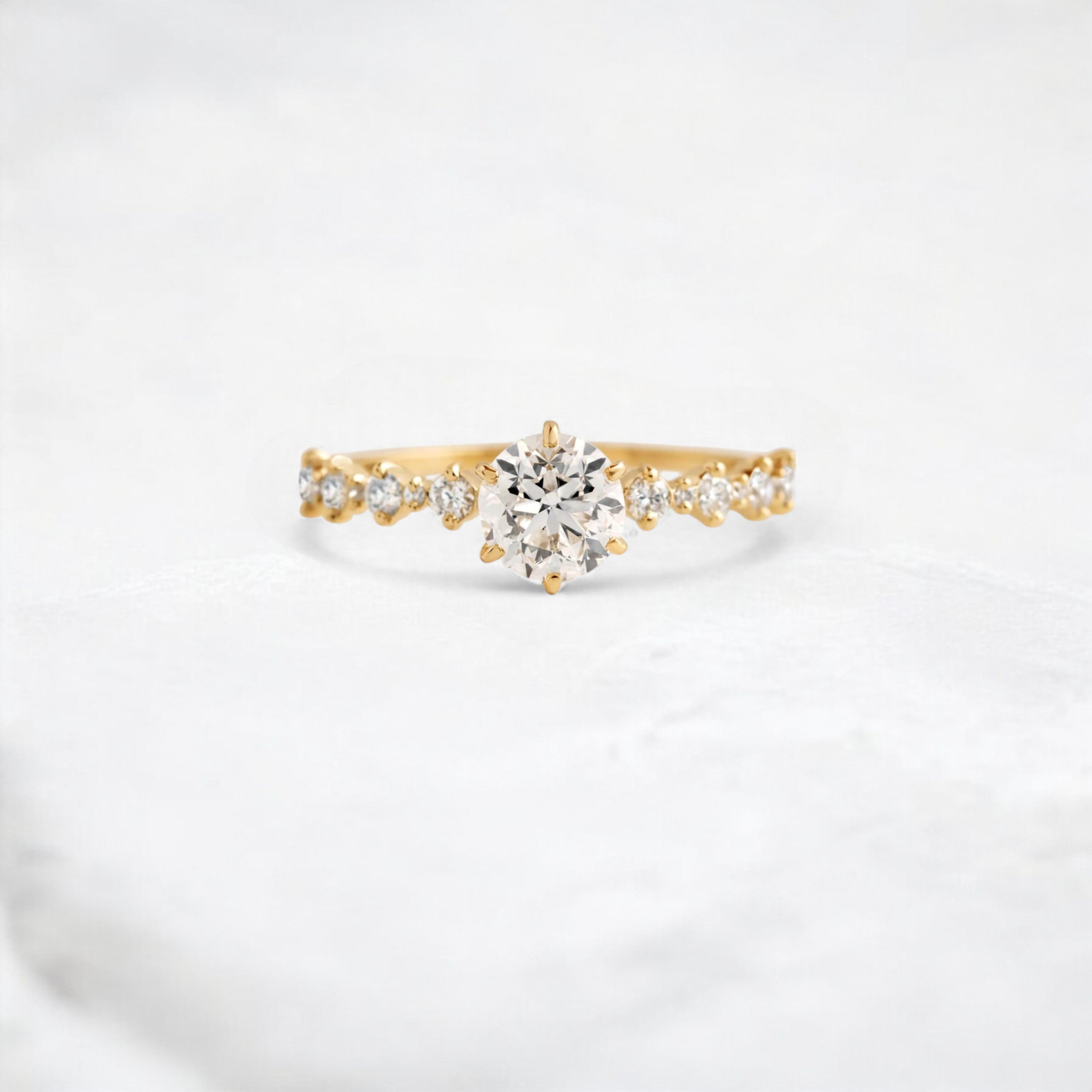 crystal-path-round-pave-moissanite-engagement-love-ring-0-9-ct-yellow-gold-gemfora-1