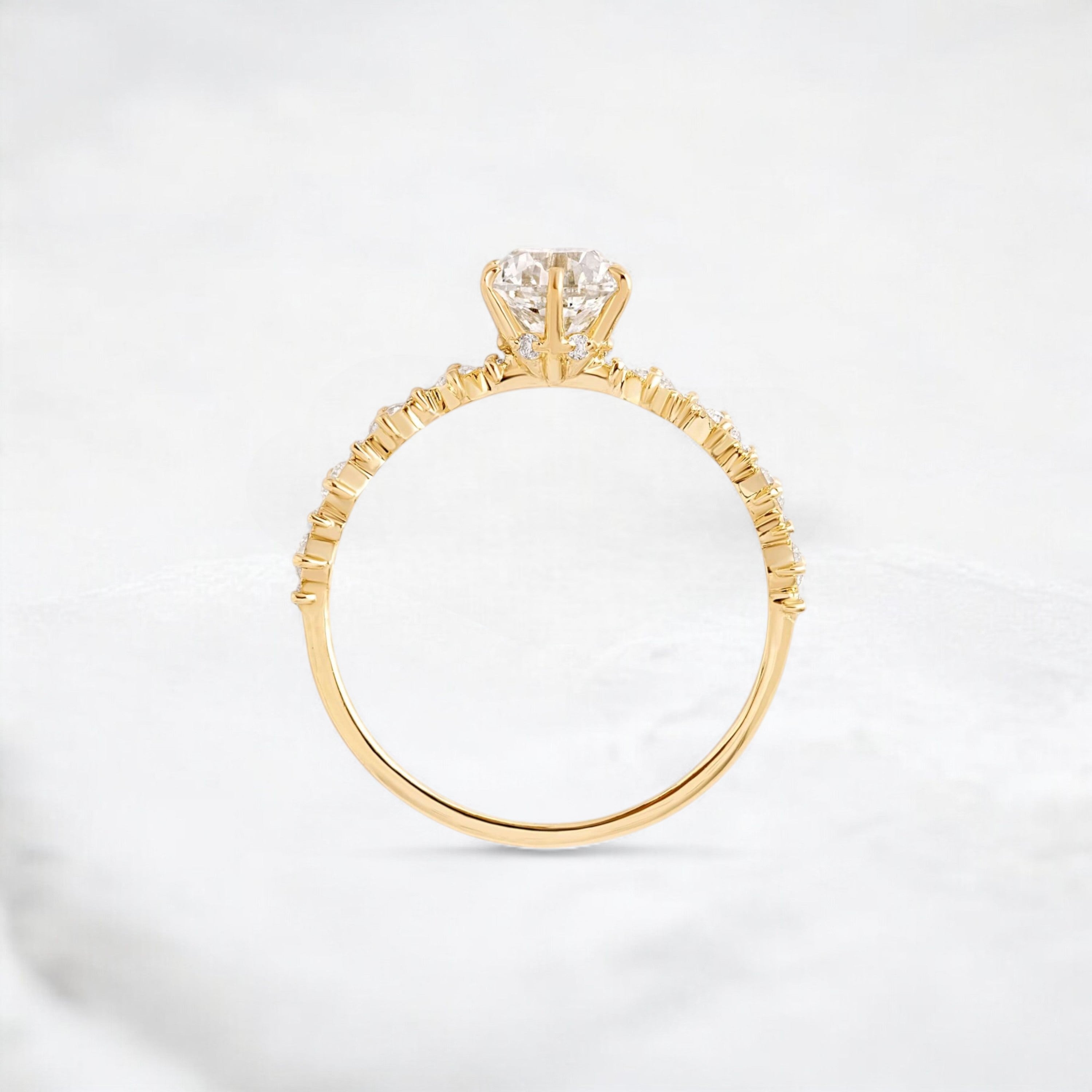 crystal-path-round-pave-moissanite-engagement-love-ring-0-9-ct-yellow-gold-gemfora-4