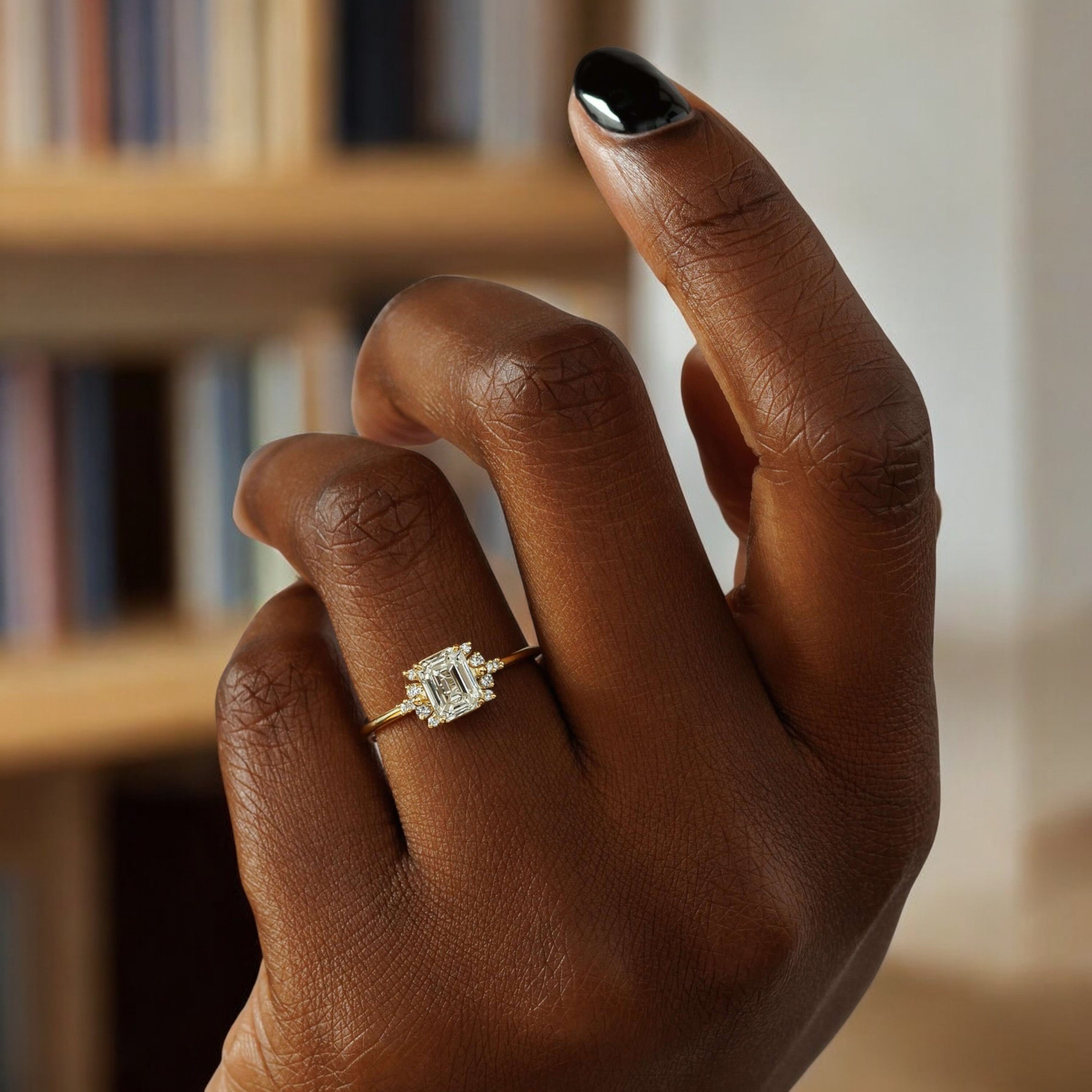 emerald-skyfall-moissanite-engagement-cluster-light-ring-model-gemfora-3