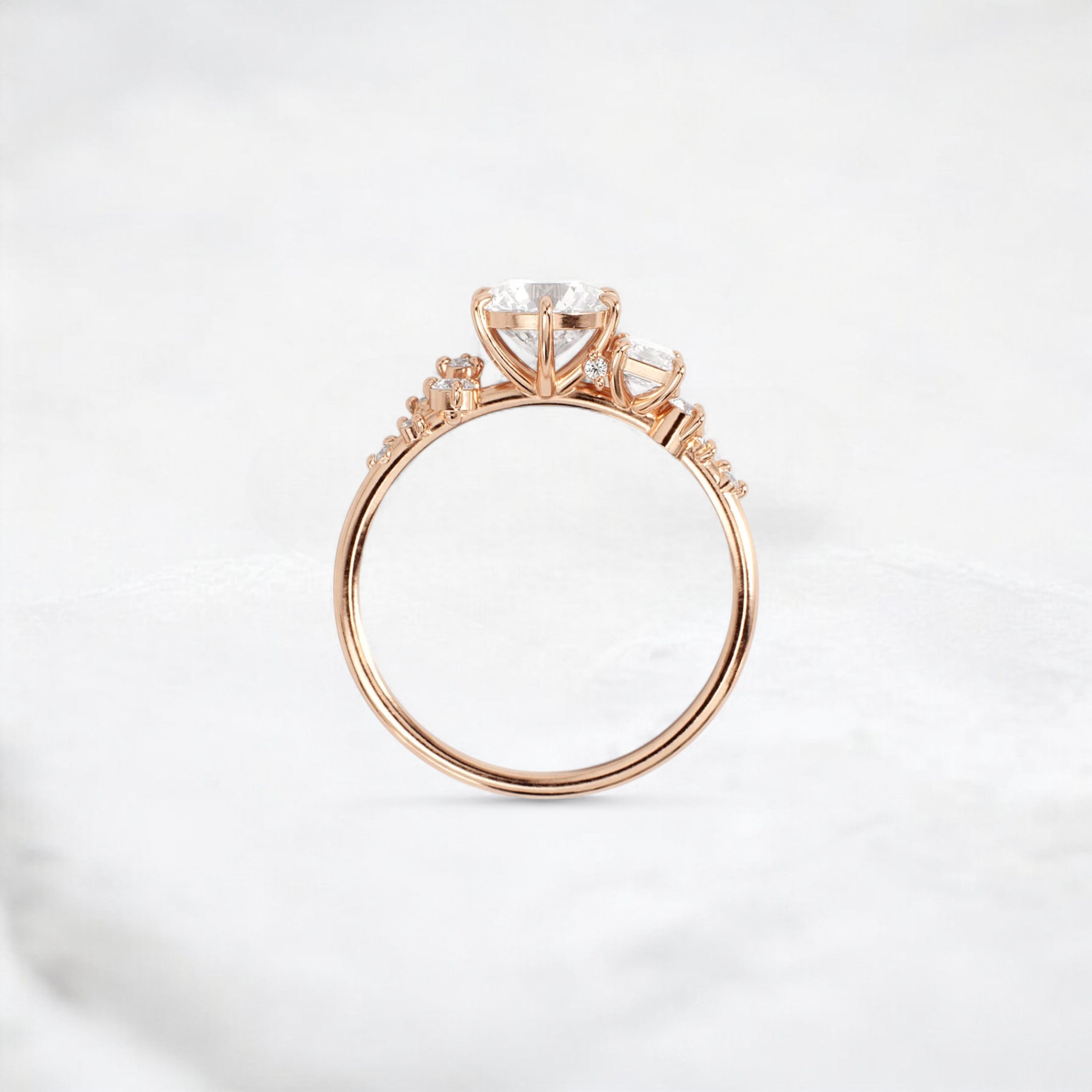 endless-bond-round-moissanite-engagement-promise-ring-1-ct-rose-gold-gemfora-4