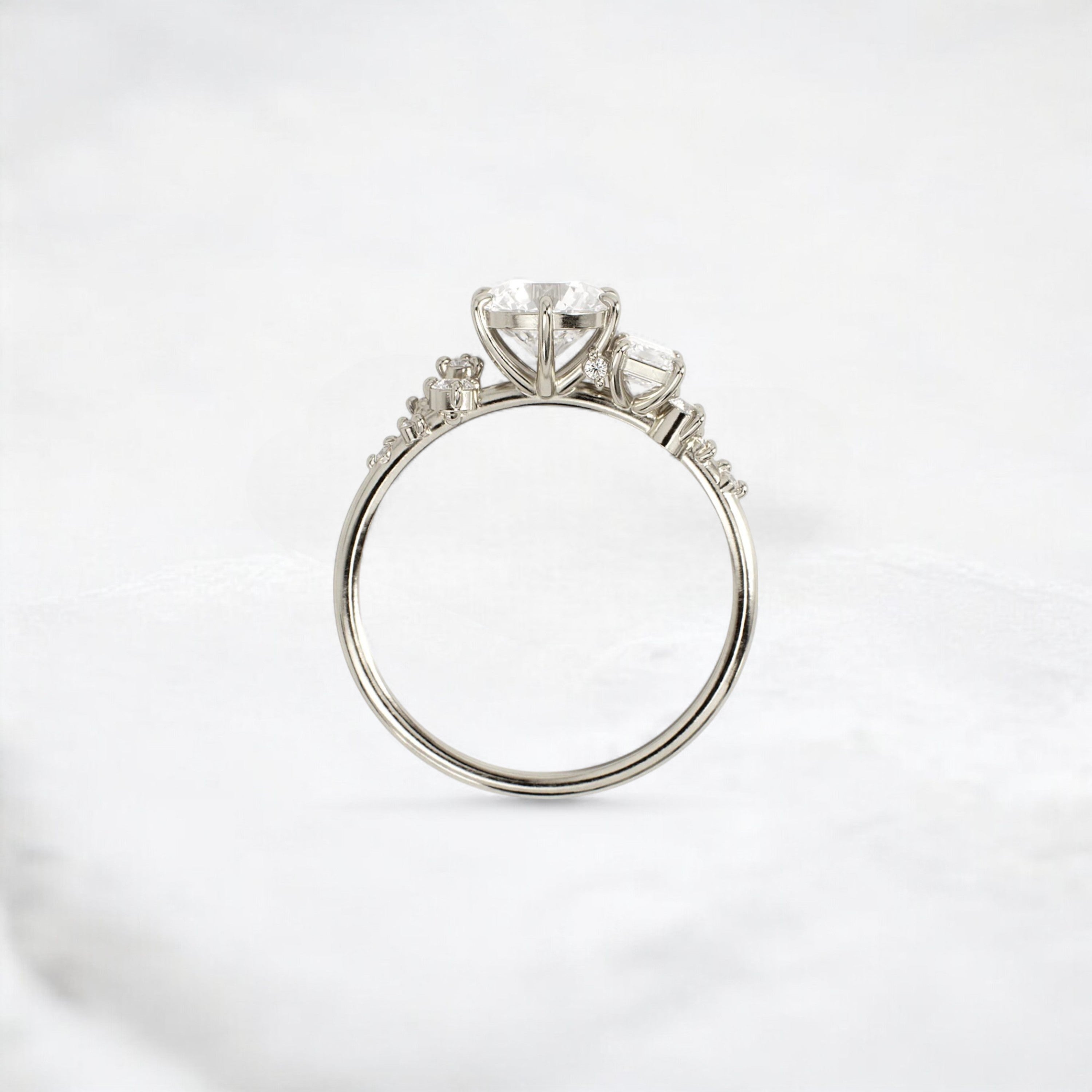 endless-bond-round-moissanite-engagement-promise-ring-1-ct-white-gold-gemfora-4