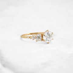 endless-bond-round-moissanite-engagement-promise-ring-1-ct-yellow-gold-gemfora-2