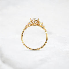 endless-bond-round-moissanite-engagement-promise-ring-1-ct-yellow-gold-gemfora-4