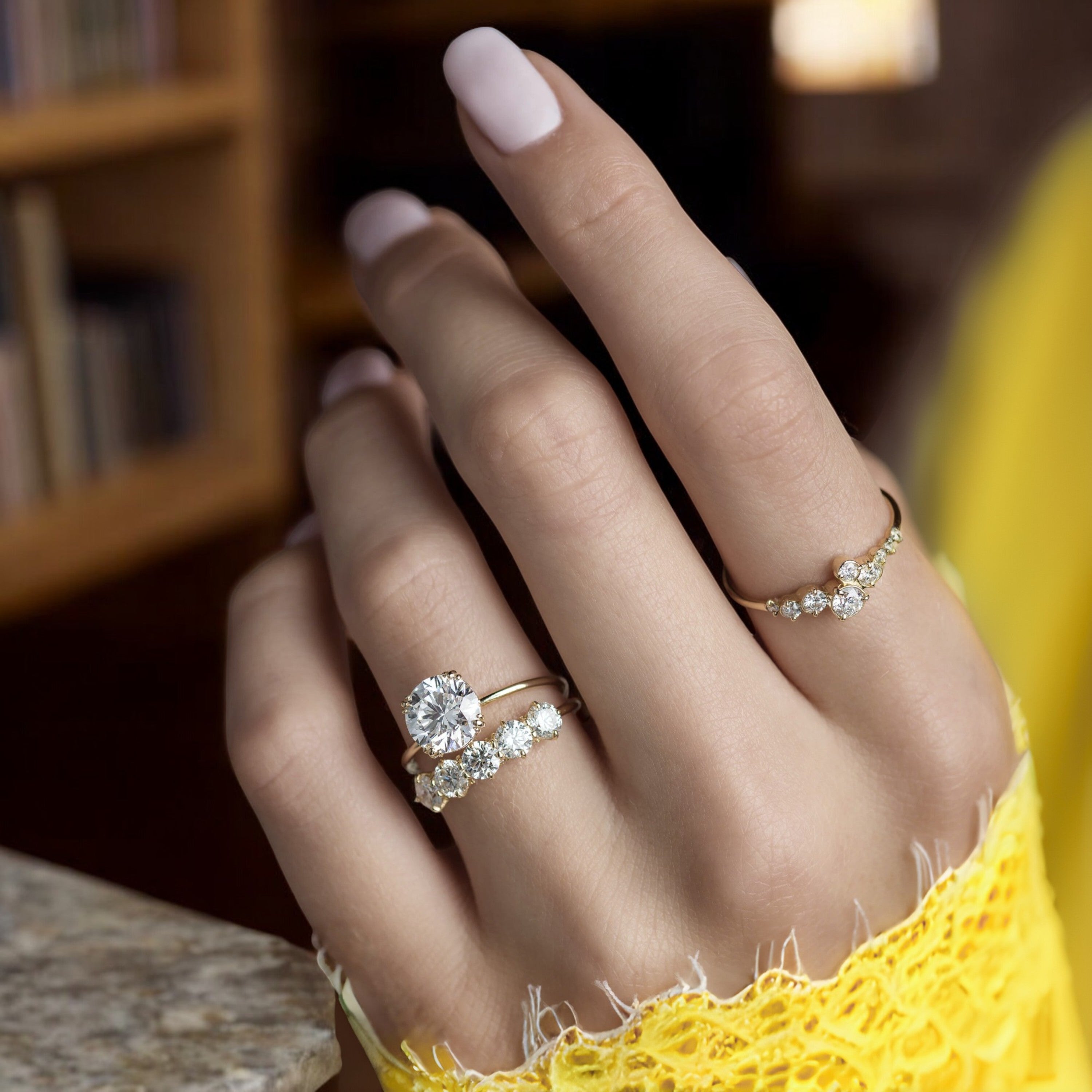 eternal-light-round-cut-moissanite-ring-4-prong-in-gold-shine-model-gemfora-3