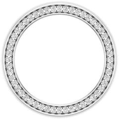 3MM Moissanite Eternity Men's Wedding Band