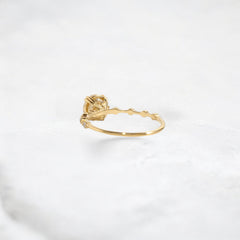 golden-bloom-round-cut-pave-moissanite-engagement-ring-1-ct-yellow-gold-gemfora-3