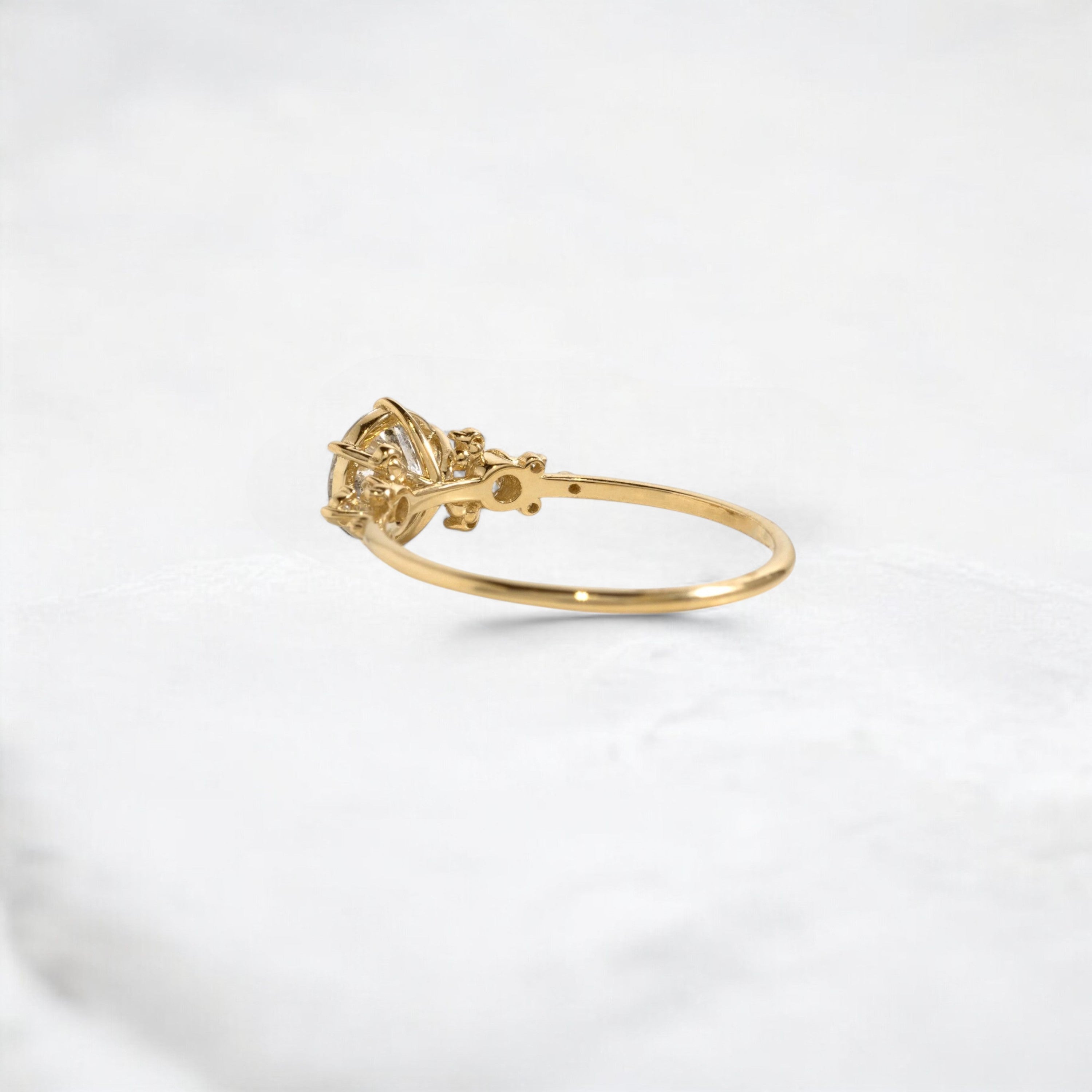 golden-bloom-round-moissanite-engagement-cluster-ring-1-ct-yellow-gemfora-3