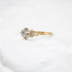 golden-bloom-round-moissanite-engagement-cluster-ring-1-ct-yellow-gold-gemfora-2