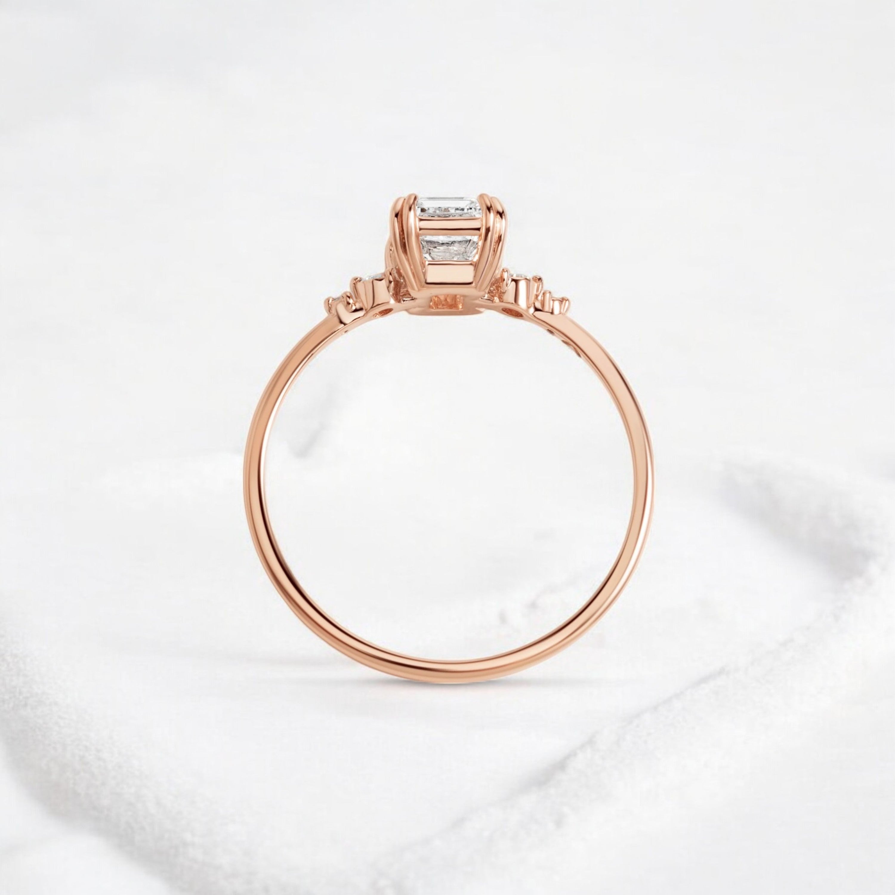 handmade-cluster-emerald-double-prong-moissanite-engagement-ring-1-01-rose-gold-gemfora-4