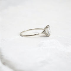 handmade-cluster-emerald-double-prong-moissanite-engagement-ring-1-01-white-gold-gemfora-3