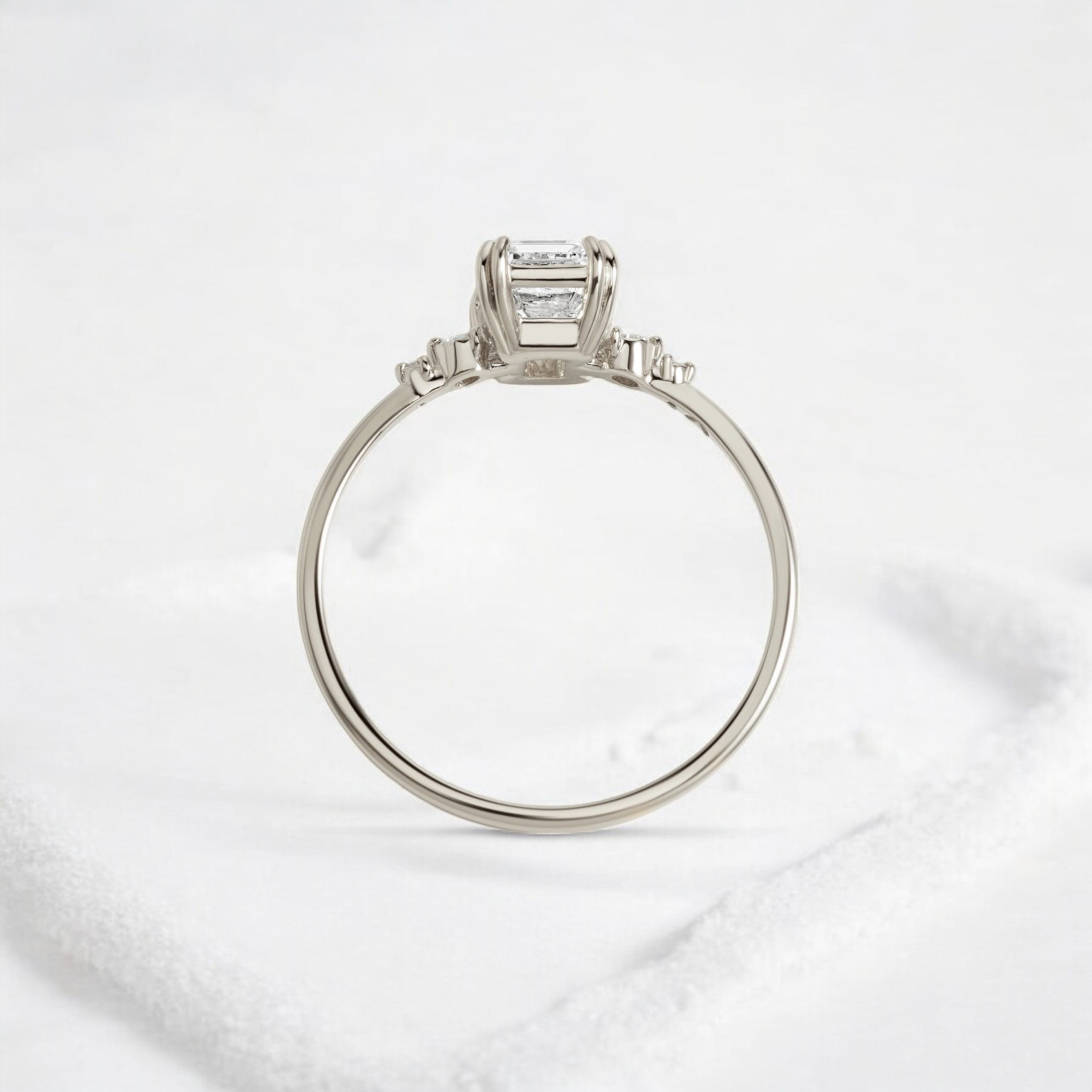 handmade-cluster-emerald-double-prong-moissanite-engagement-ring-1-01-white-gold-gemfora-4