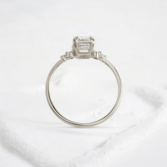 handmade-cluster-emerald-double-prong-moissanite-engagement-ring-1-01-white-gold-gemfora-4