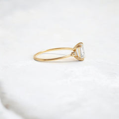 handmade-cluster-emerald-double-prong-moissanite-engagement-ring-1-01-yellow-gold-gemfora-3