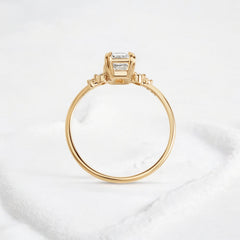 handmade-cluster-emerald-double-prong-moissanite-engagement-ring-1-01-yellow-gold-gemfora-4