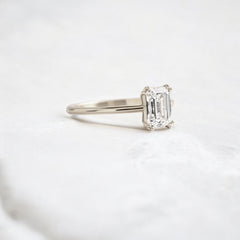 handmade-double-prong-emerald-solitaire-moissanite-engagement-ring-0-90-ct-white-gold-gemfora