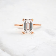 handmade-double-prong-emerald-solitaire-moissanite-engagement-ring-3-05-ct-rose-gold-gemfora