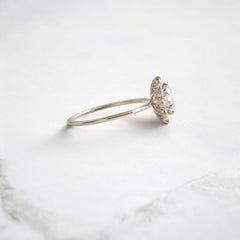 handmade-round-cut-1-ct-moissanite-sunflower-halo-engagement-ring-white-gold-gemfora