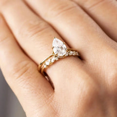 Marquise and Round Cut Full Eternity Wedding Band
