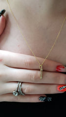 4TCW Cross Moissanite Diamond Necklace for Women