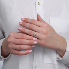 Moissanite Engagement Rings-in-Georgia,USA