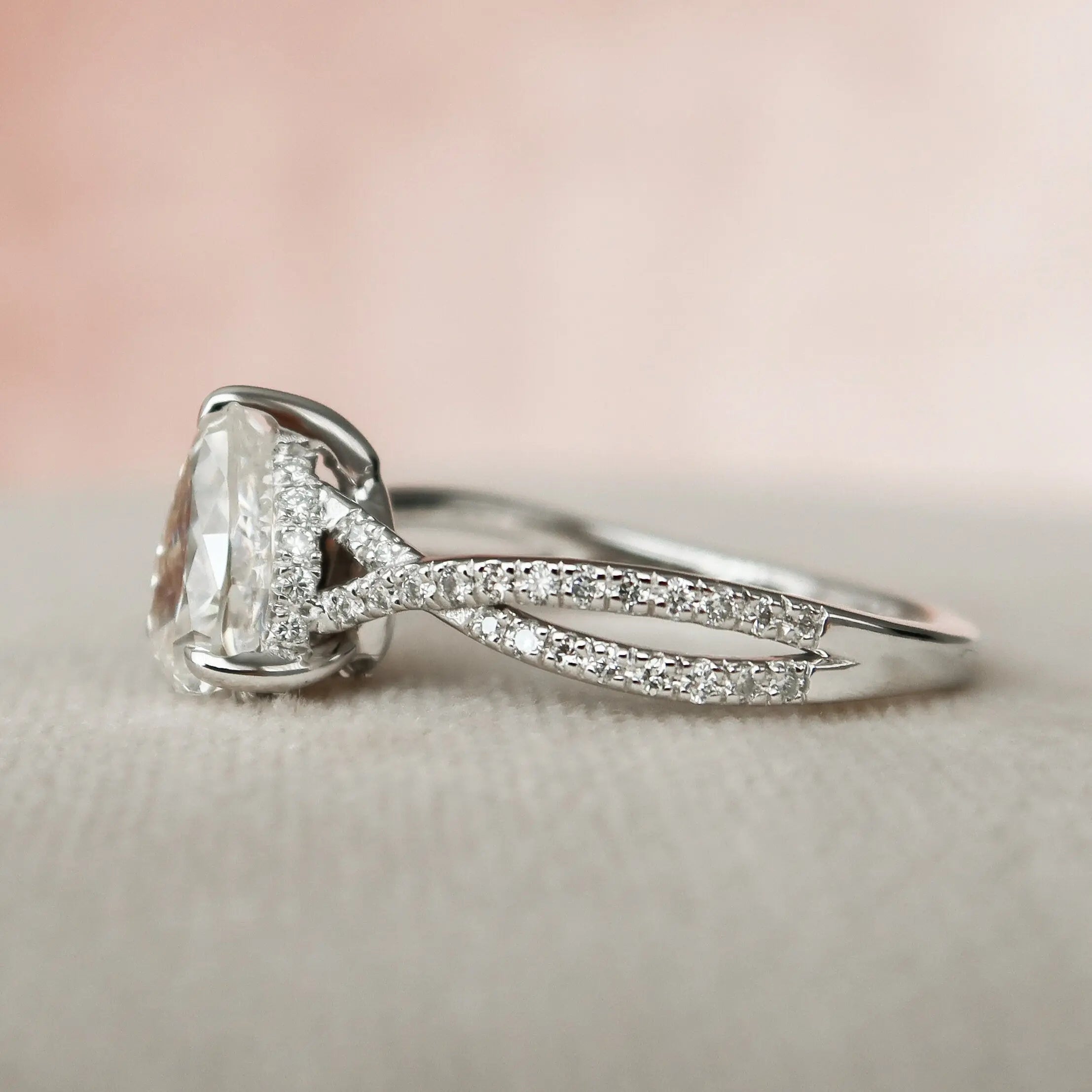 Moissanite Engagement Rings