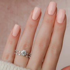 fine moissanite jewelery. Fine quality moissanite ring, moissante engagement ring, moissanite diamond alternative, natural moissanite ring