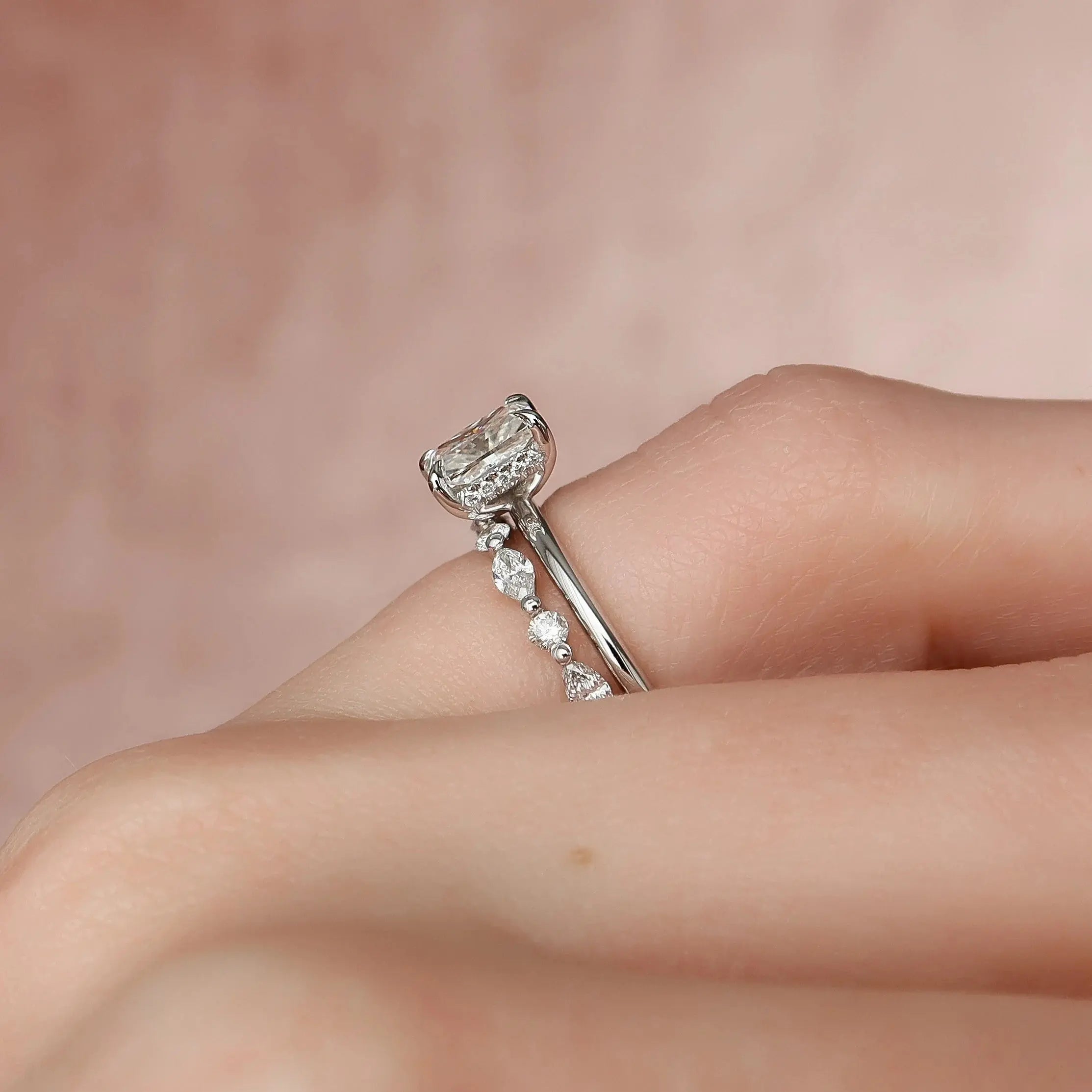 Moissanite Engagement Rings | Exclusive Designs