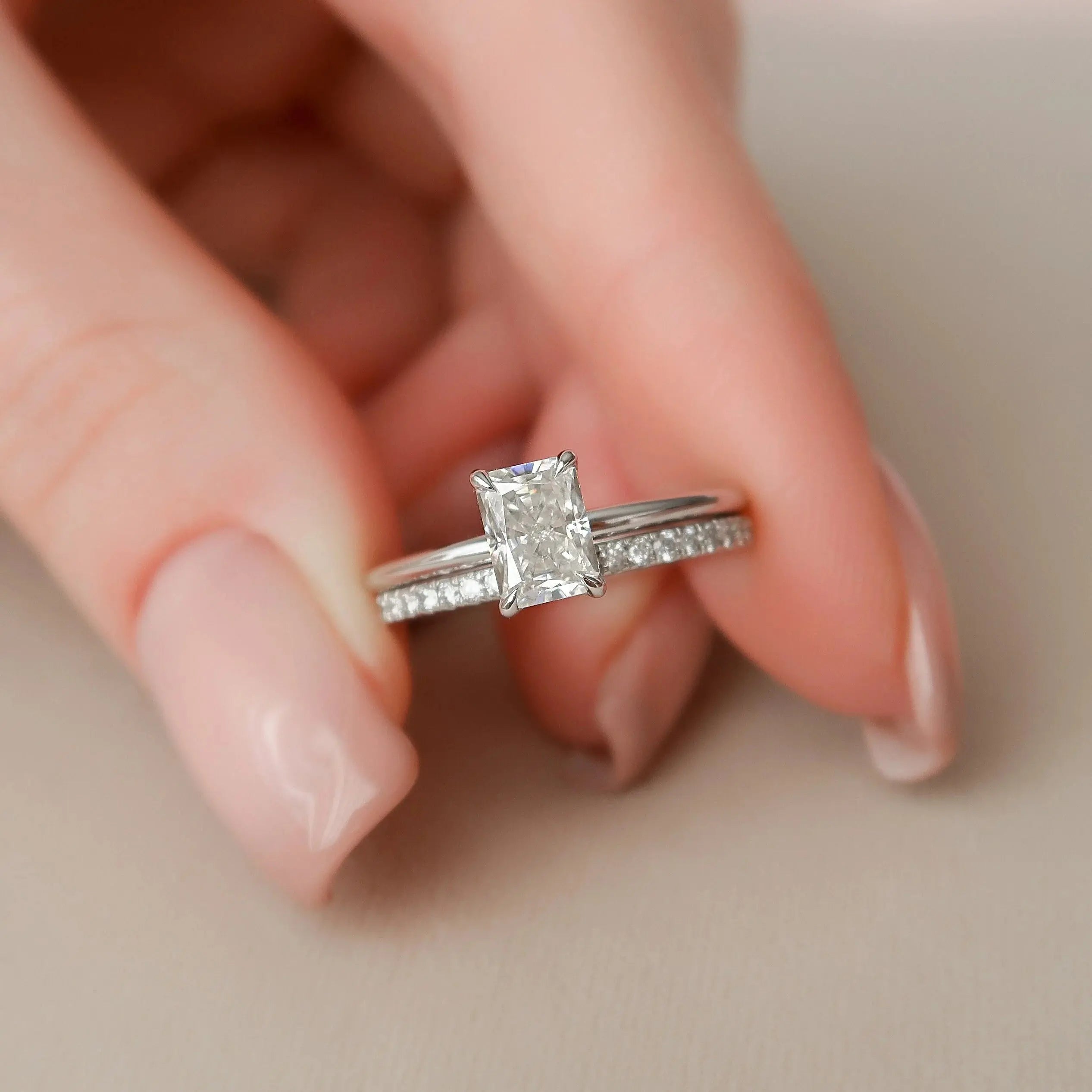 Moissanite Engagement Rings - MoissaniteCo.com