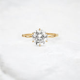infinity-glow-round-moissanite-engagement-eternal-pave-ring-2-ct-yellow-gold-gemfora-1