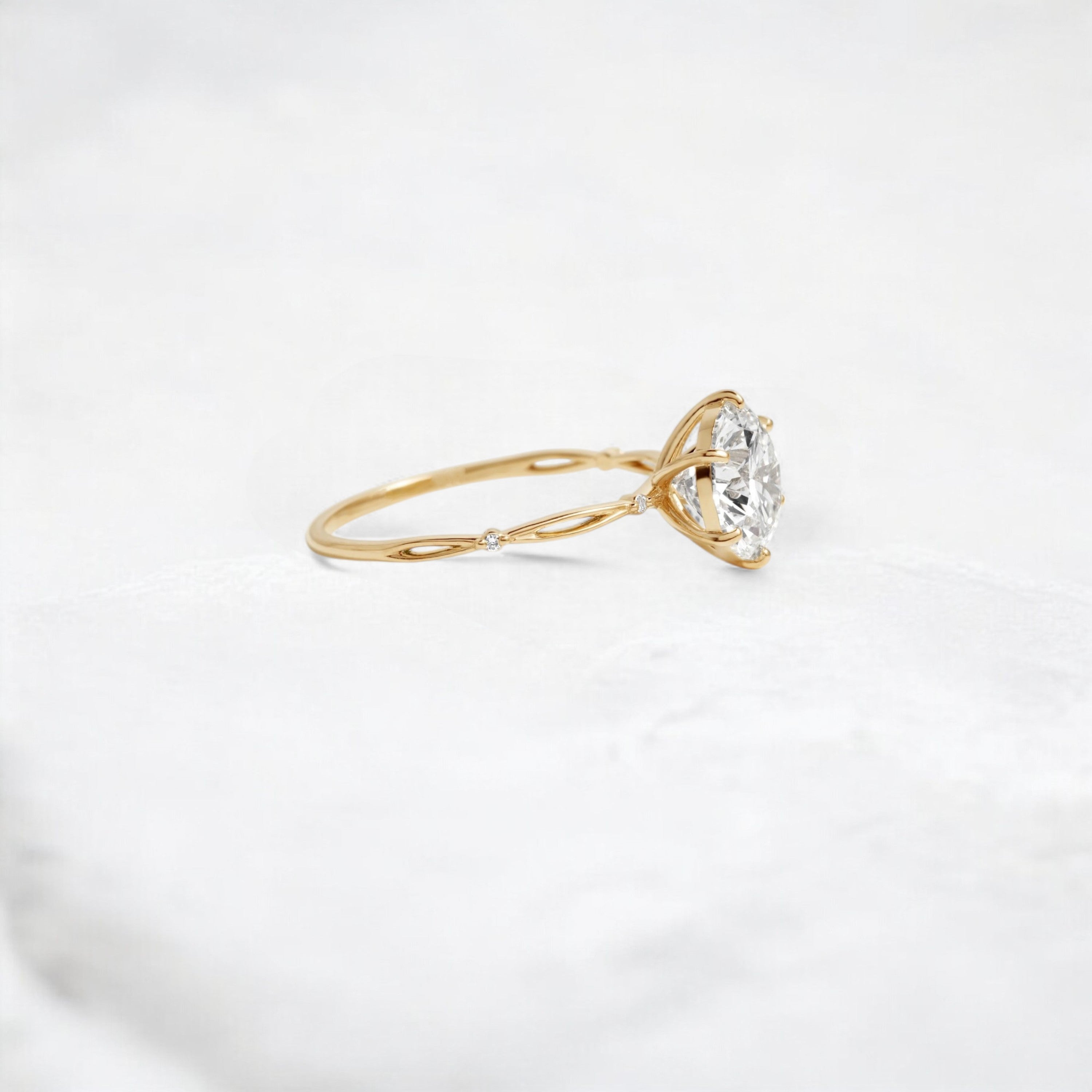 infinity-glow-round-moissanite-engagement-eternal-pave-ring-2-ct-yellow-gold-gemfora-3