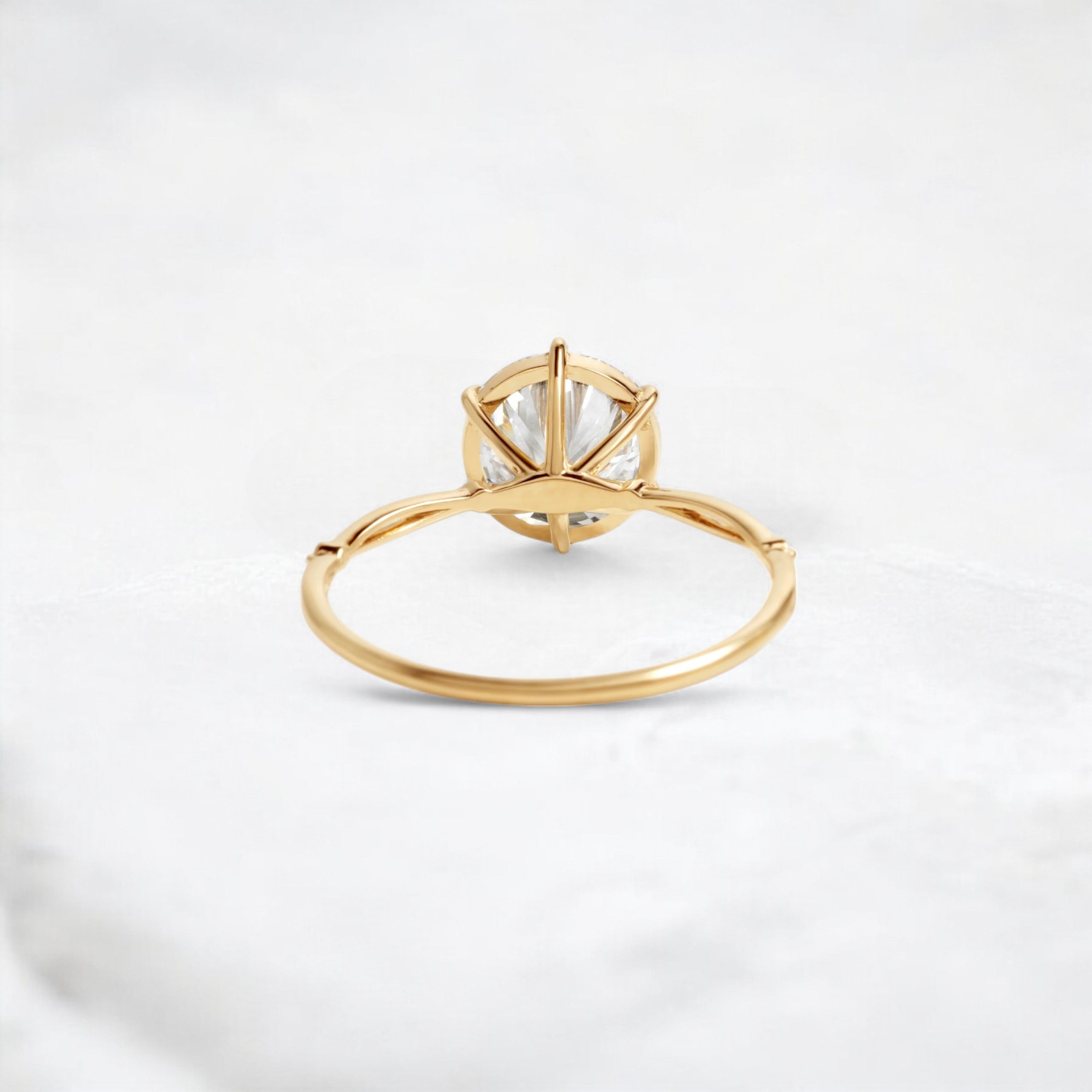 infinity-glow-round-moissanite-engagement-eternal-pave-ring-2-ct-yellow-gold-gemfora-4