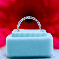 Round Brilliant Cut 1.5mm Full Eternity Wedding Band