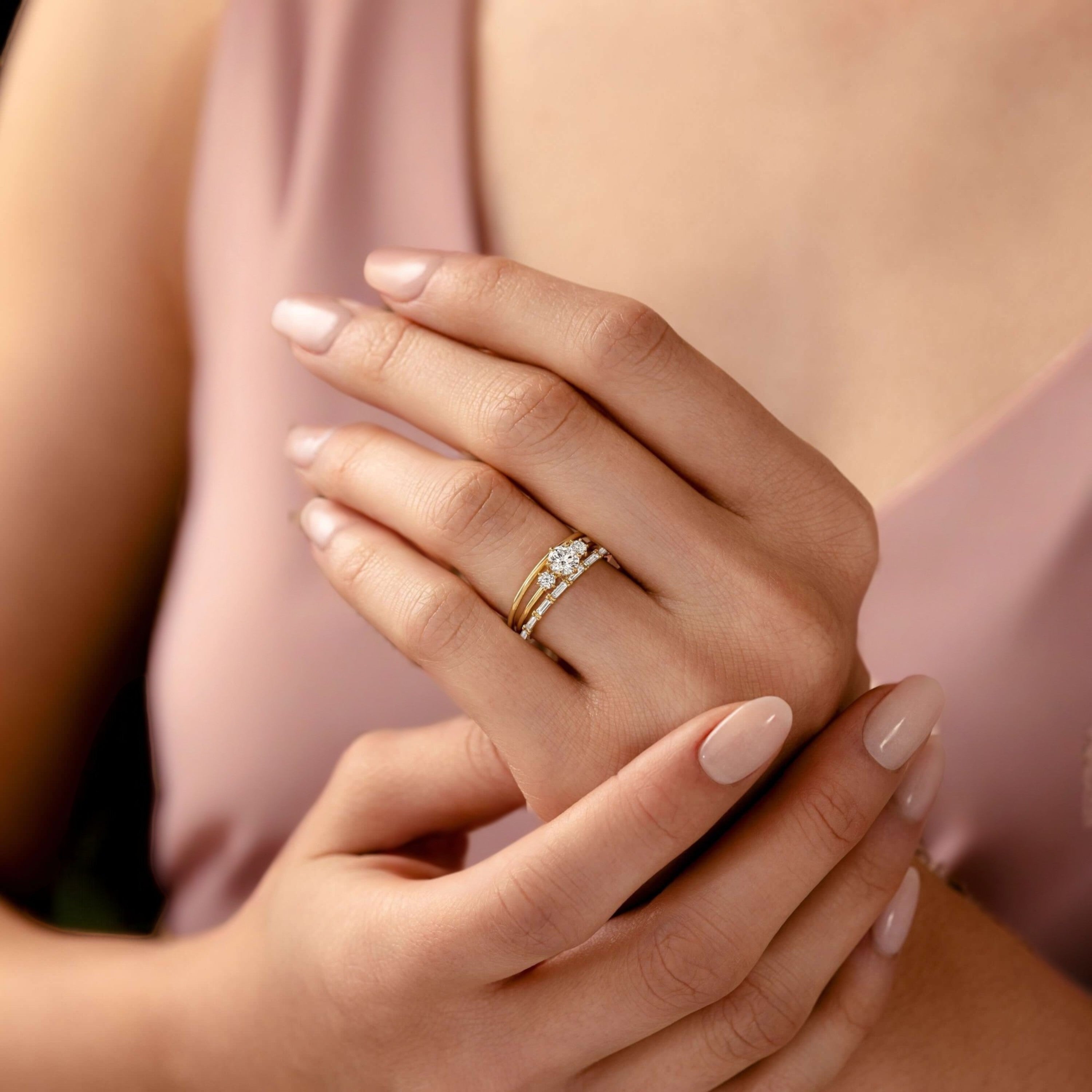 luna-light-round-sparkle-moissanite-engagement-ring-model-yellow-gold-gemfora-6